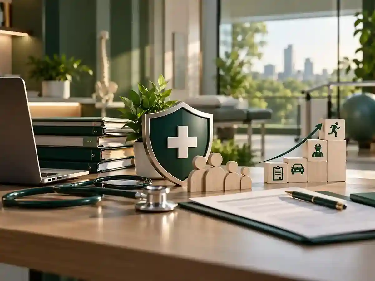 Injurease mission represented through coordinated medical care, injury claim support and return-to-work recovery planning.