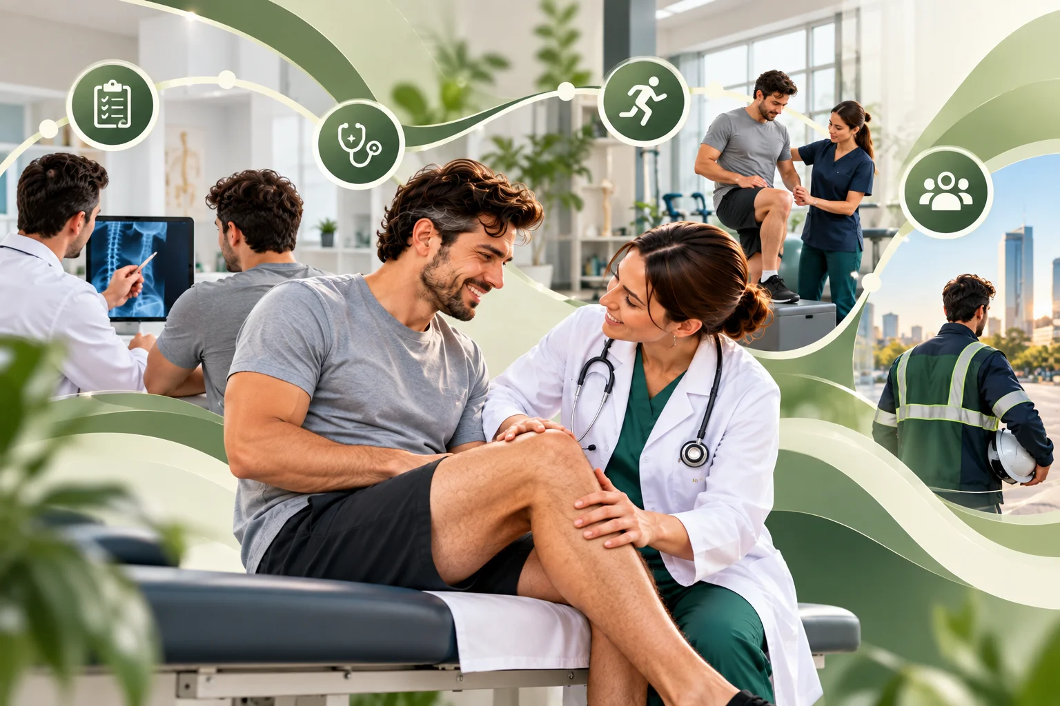 GP-led injury recovery care with ongoing medical reviews, rehabilitation and Return-to-Work planning in Sydney.